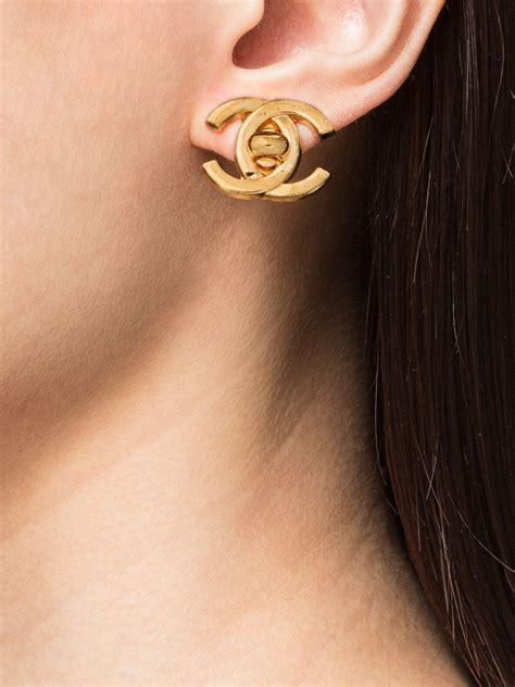 cheap chanel earrings singapore|pre owned chanel earrings.